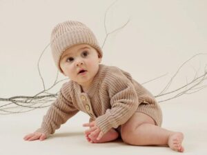 Baby & Toddler Mushroom Fleck Knit Beanie