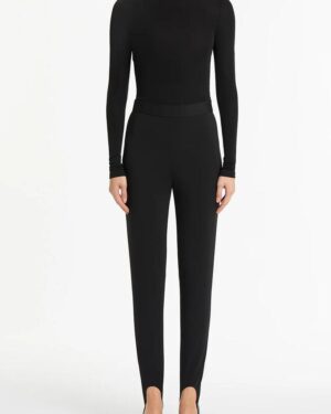 BLACK TECH STRETCH STIRRUP PANT