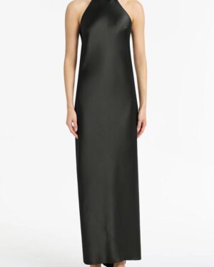 STERLING SATIN BIAS DRESS