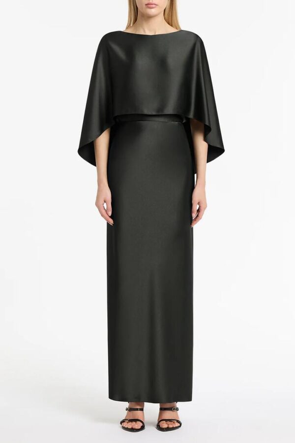 STERLING SATIN CAPE TOP