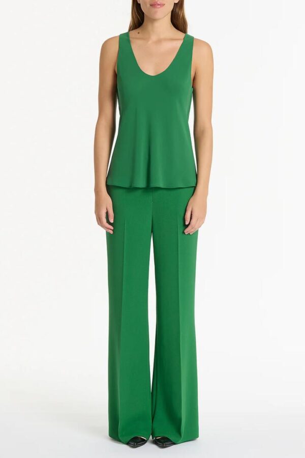 JADE GEORGETTE SCOOP CAMI