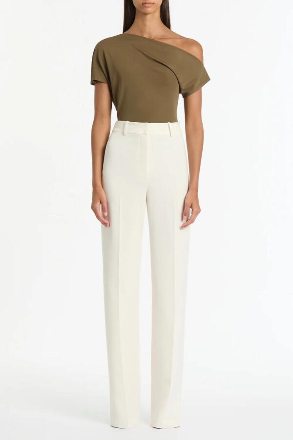 PALM MATTE JERSEY OFF-SHOULDER TOP