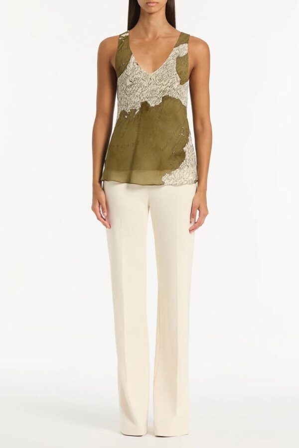 JUNIPER ITALIA GEORGETTE SCOOP CAMI